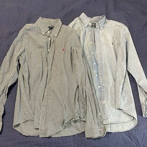 Men’s Large Polo Shirts - 2 Items!
